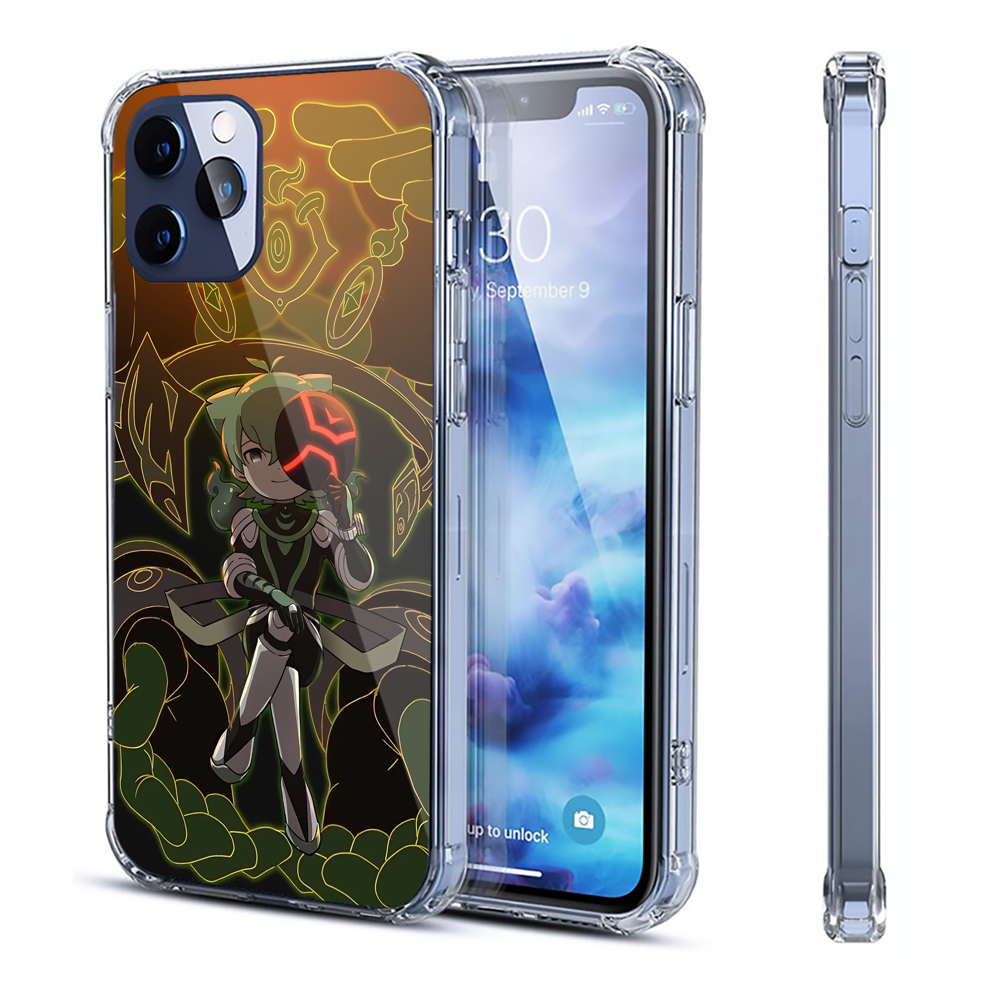 （画像用） 妖怪ウォッチ Yo-kai Watch 【iPhone 12シリーズ対応】透明スマホケース（クリアソフトケース）